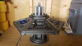 Capaldi's Console 3d printed Smith/Capaldi Tardis Console 5inch figures | Tardis Builders