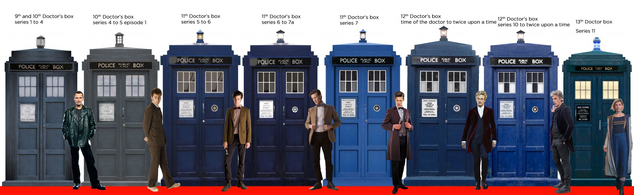 Modern TARDIS box line up .jpg