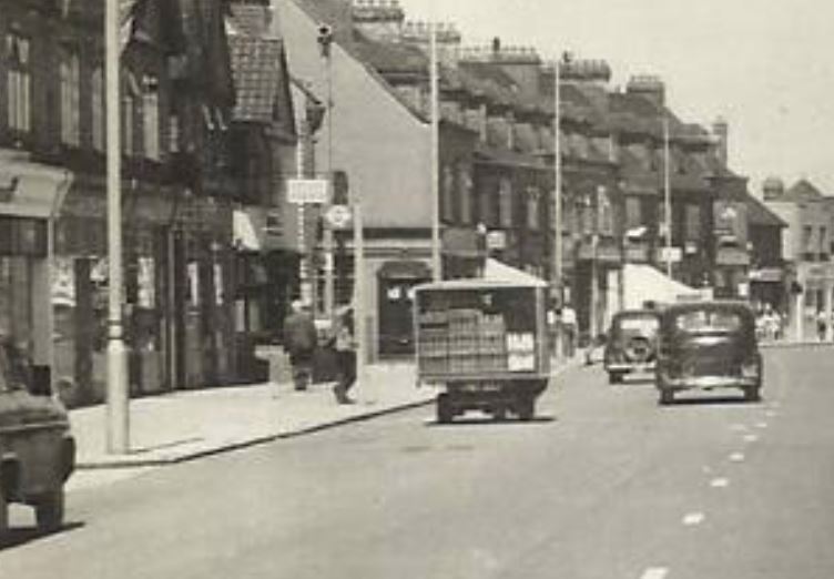 X63 Northwest corner of junction of Station Road and Ferrers Road, West Drayton (Early 1960's)-Blowup.JPG