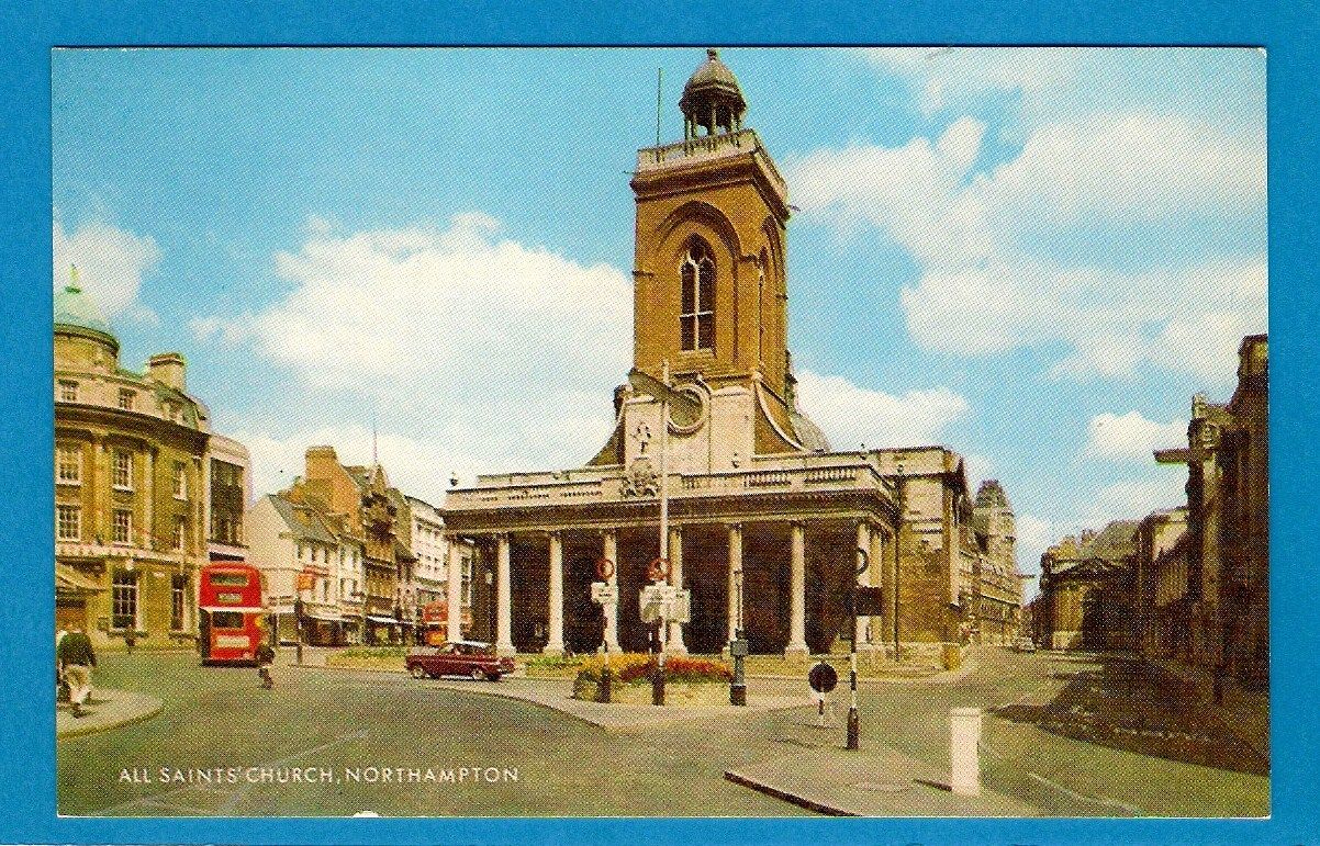 Northampton--All Saint's Church Post--c1960s.jpg