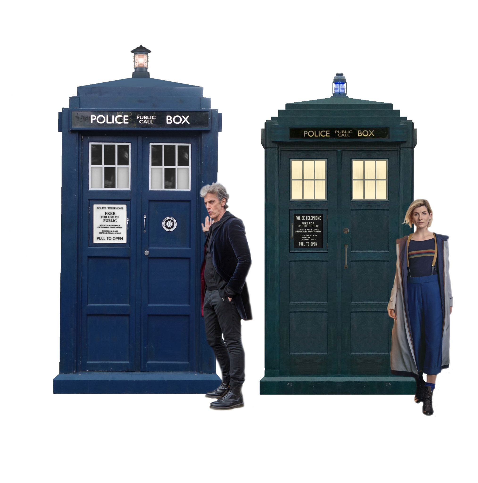 capaldi TARDIS and jodie TARDIS.jpg