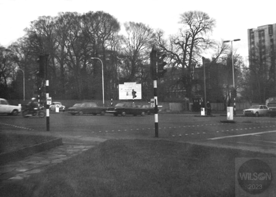 J31 High Road, east side 16 yards north of Southend Road, South Woodford (c1970).jpg
