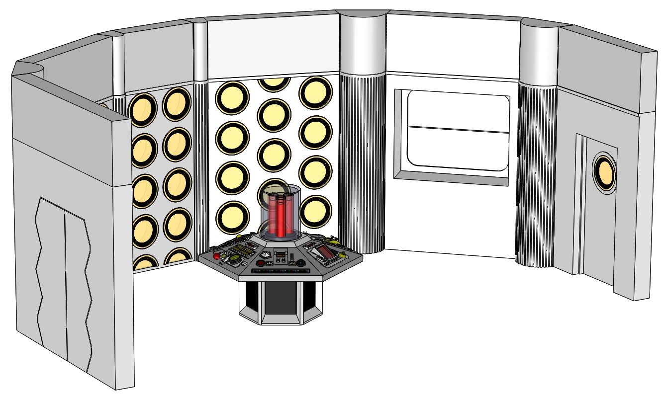 Season 18-20 TARDIS Console Room Assembly and Controls_002.JPG