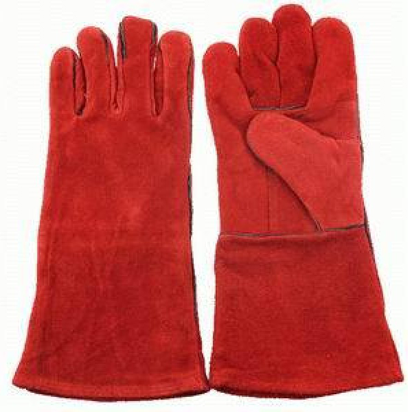 red color leather welding gloves mamtus.jpg