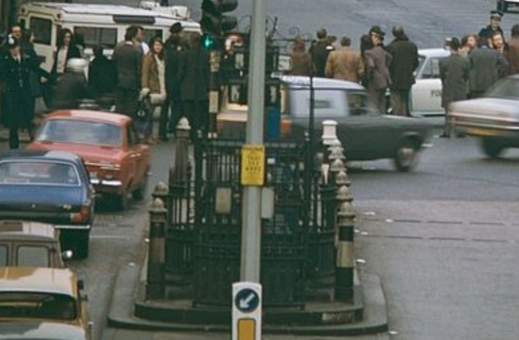 CoL 11-Site 2--Farringdon Road at Charterhouse Street--8th March 1973--144660702--Enlarged.JPG