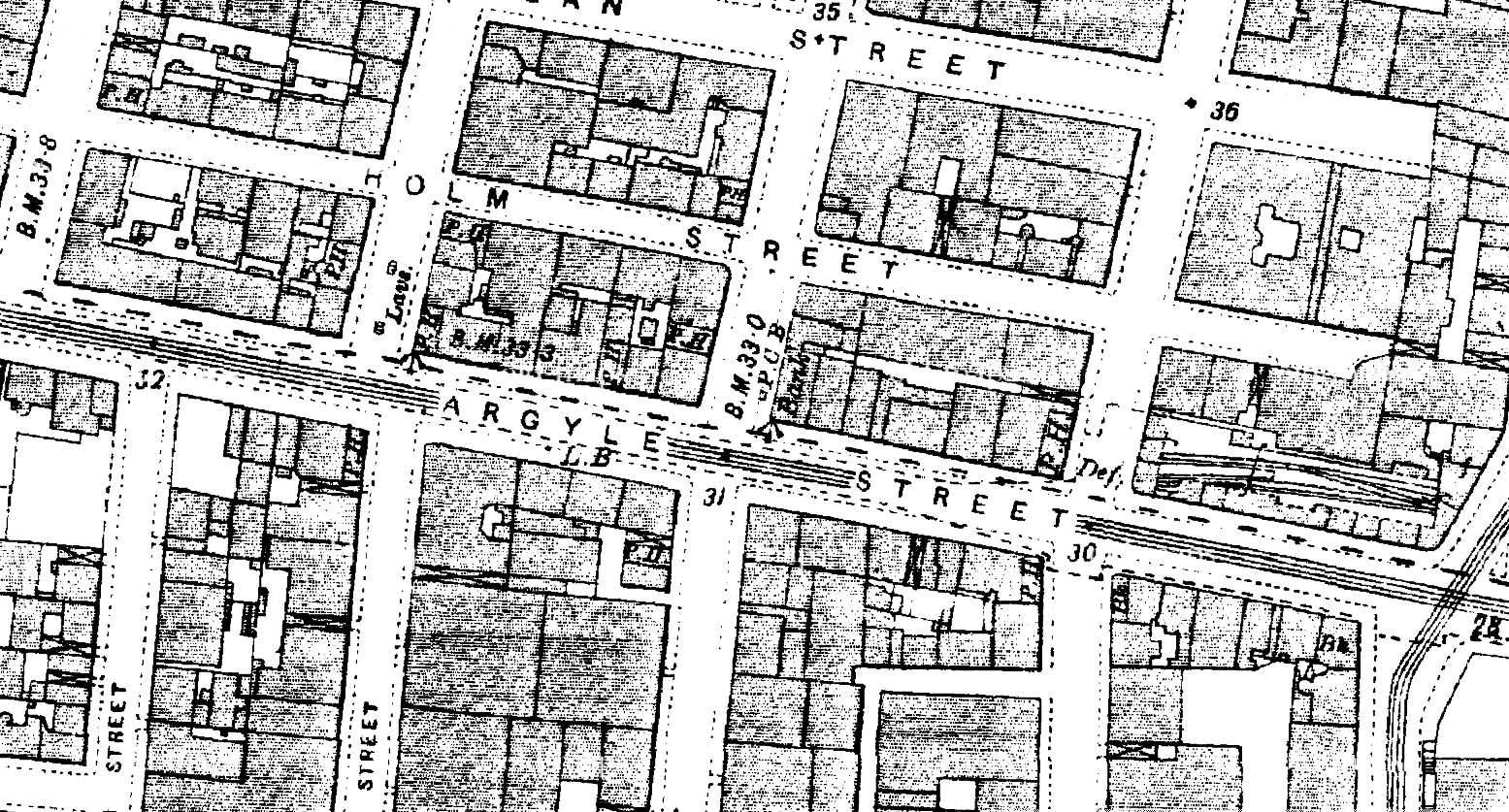 A4--West Campbell Street at Argyle Street--1934 (Mk 2) OS map extract 1-2500 scale.png